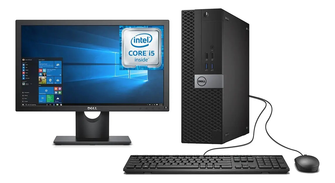 Procesador Dell Optiplex Core I5 Ssd 240 GB Ram 8 GB + Monitor - Excelente (Reacondicionado)