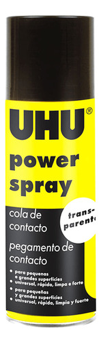 Pegamento / Adhesivo Aerosol Uhu Power Spray 200 Ml