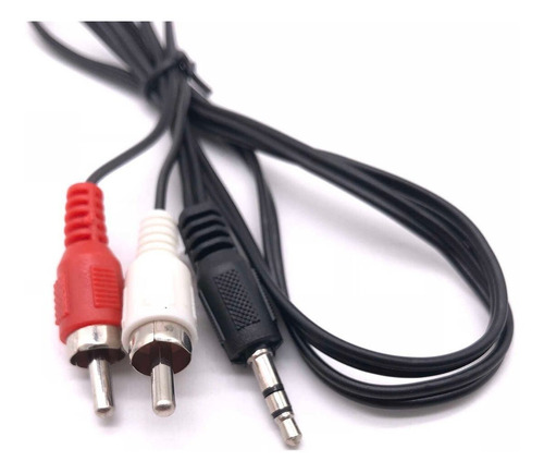 Imagen 5 de 10 de Cable De Audio Jack Spica 3.5mm A Rca 1.5 Metros Calidad
