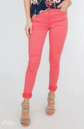 Jeans Dama Celebrity Pink Lipstick Elastizado