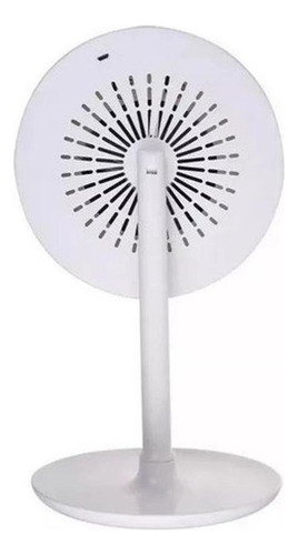 Espelho De Led Com Ventilador Mini Espelho Aumento Usb Pilha