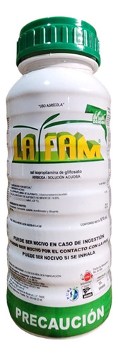 Lafam Herbicid. Control Maleza No Selectivo 970 Ml