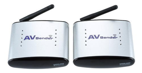 Kit Transmissor E Receptor De Áudio Vídeo Av Sender Wireless