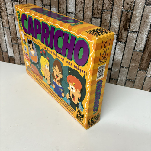 Antigo Jogo De Tabuleiro Da Revista Capricho - Grow Anos 90 (Usado)