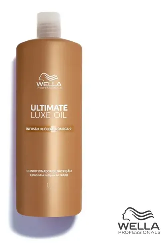 Condicionador 1000ml Ultimate Luxe Oil Wella Professionals