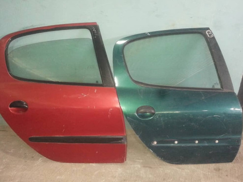 Puerta Trasera Para Peugeot 206 Der E Izq 