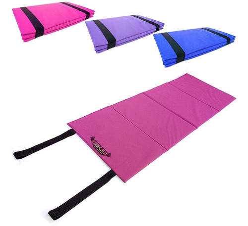 Colchoneta Plegable Libro 1mt X 40cm X 1cm Yoga Gimnasia C