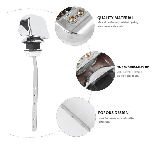 Lavabo Universal Para Inodoro Doméstico Con Palanca De Desca