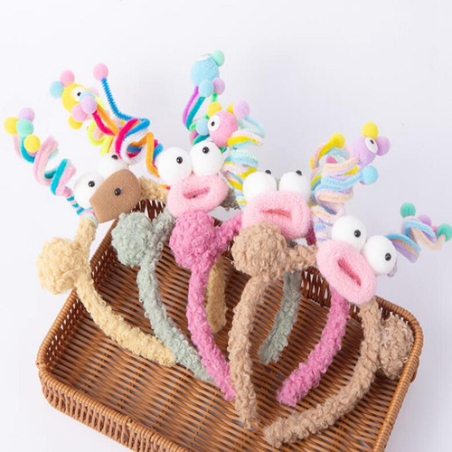 Aro De Pelo De Felpa, Diadema Divertida, Accesorios Para