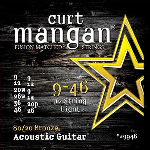 Curt Mangan Fusion Matched Bronce Cuerda Acustica