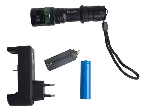 Lanterna Camping Tática Led Recarregáve 200 Metros Zoom 800w