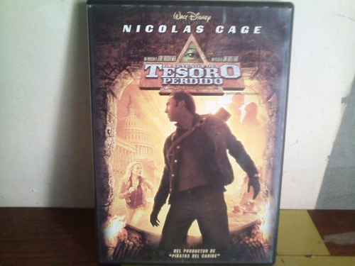 La Leyenda Del Tesoro Perdido-  Nicolas Cage - Dvd Original 