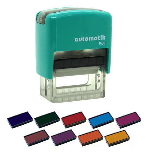 Sello Automático Personalizado Con Tinta De Color 