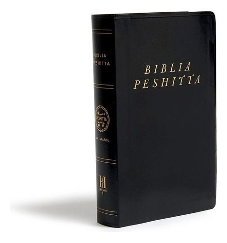 Biblia Peshitta Imitación Piel Negro, Revisada Y Aumentada