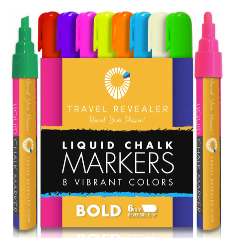 Marcadores Borrado Seco Colores Vibrantes Y Atrevidos | Tiza