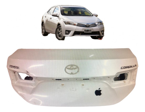 Tapa Baul Original Corolla 2014