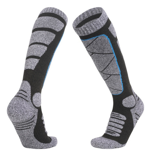 3pcs Calcetines De Esquí De Invierno Térmicos Hombre Y Mujer