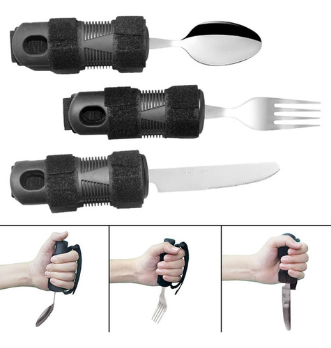 * Espesar Hemiplejía Temblores De Cuchara Tenedor Cuchillos