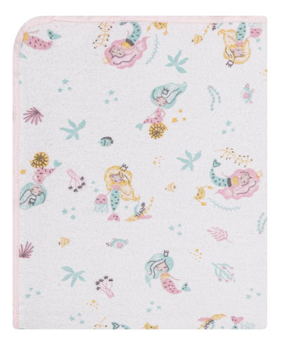 Cobertor Estampado Sereia 1,10m × 90 Cm - Papi Mami