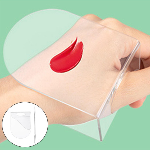 6 Paleta De Maquiagem Acrílica Espátula Com Espátula