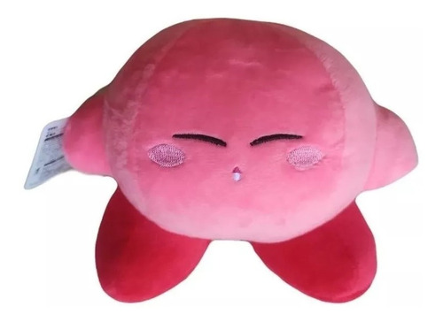 Peluche Kirby Con Los Ojos Cerrados 15cm