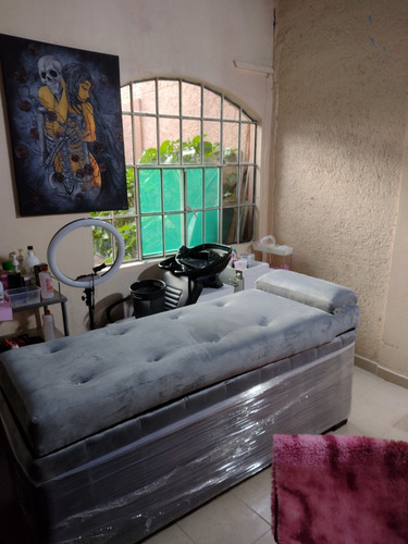 Cama Baúl Para Pestañas Con Herraje De 3 Tiempos