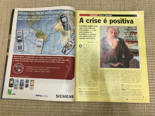 Revista Veja 51 Ana Carolina Política Editora Abril L802