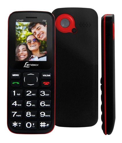 Celular Desbloqueado Lenoxx Cx 905 Tela 1.8 2 Chip Vga Mp3