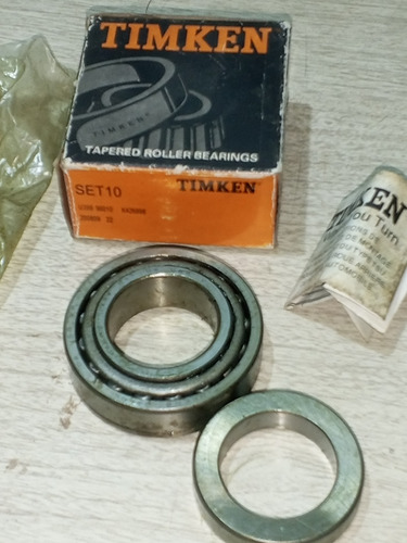 Rodamiento Original Timken Set 10 Con Estopera 