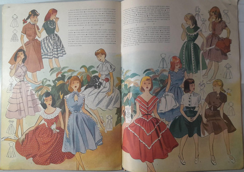Antigua Revista L' Enfant Chic En Francés Década Del 50 (Usado)