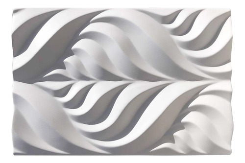 Molde para mosaico 3D, 42 x 29 cm, plástico ABS, color blanco