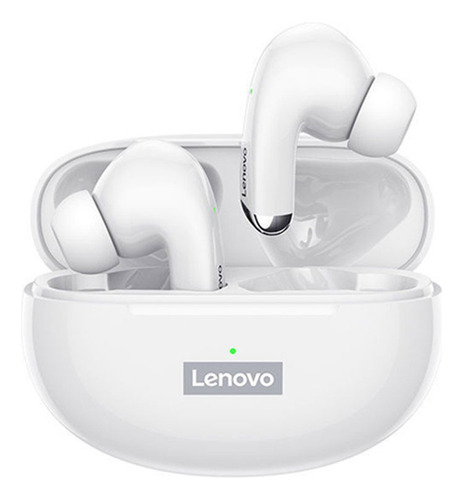 Audífonos Inalámbricos Lenovo Lp5 Bluetooth 5.0 Blancos