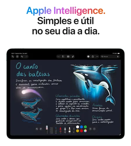 iPad Air de 11 polegadas Wi‑Fi 128 GB – Cinza-espacial | MercadoLivre