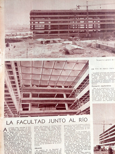 1967 Construccion Ciudad Universitaria Buenos Aires Catalano