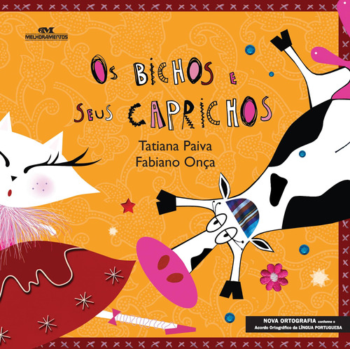 Os Bichos e Seus Caprichos, de Onça, Fabiano. Série Versos e Poesia Editora Melhoramentos Ltda., capa mole em português, 2007