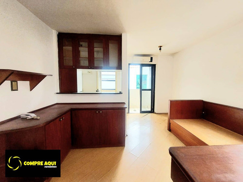 Imagem 1 de 15 de Apartamento Para Venda Com 1 Quarto 1 Vaga Em Santa Cecília - Sp - Ajm432