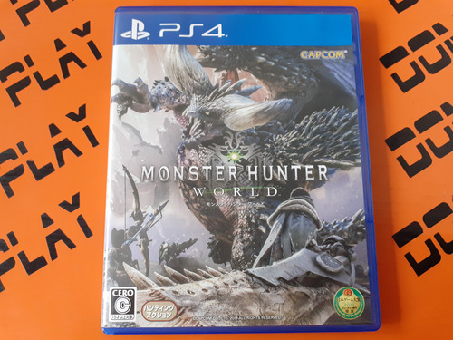 Monster Hunter: World Ps4 En Español Físico Envíos Dom Play