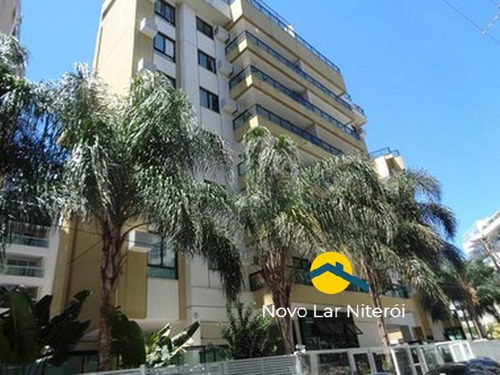 Imagem 1 de 15 de Excelente Apartamento Todo Montado Com Lazer Próximo A Praia De Charitas - 107