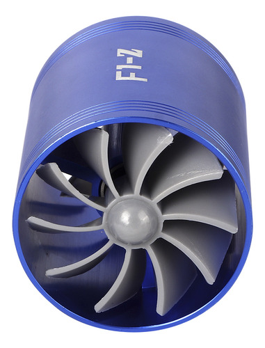 Ventilador Duplo Gas Fuel Saver Intake Turbo Supercharger F1