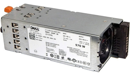 Fuente De Poder Dell Servidor Poweredge T410 580w Facturada (Reacondicionado)