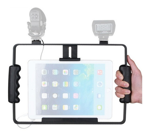 Suporte De Tablets iPad P/gravação Em Pedestal De Microfone