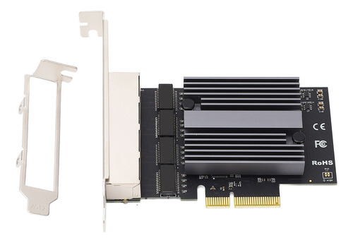 Placa Nic Gigabit De 4 Portas Ethernet 8 Indicadores Led 2.5