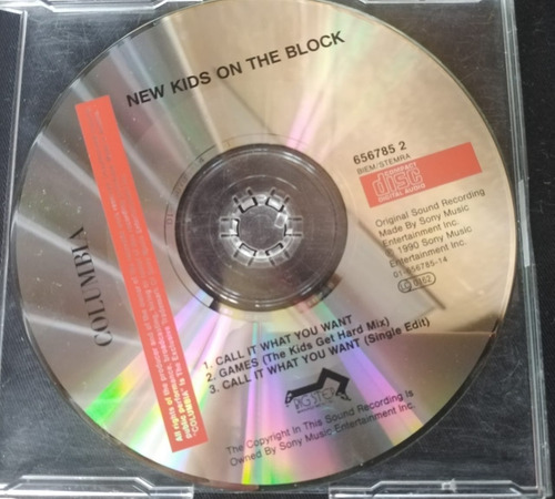 New Kids On The Block - Call It What You Want (Usado)