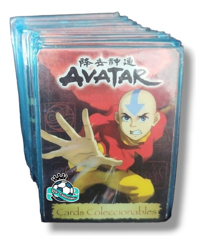 50 Sobres De Avatar Cards Coleccionables (250 Tarjetas)