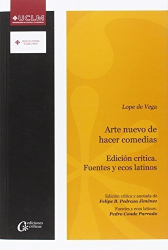 Libro Arte Nuevo De Hacer Comedias  De Lope De Vega Carpio