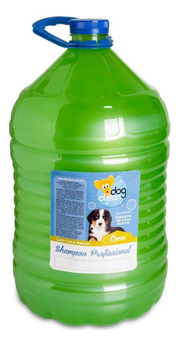  Shampoo De Coco Para Cães E Gatos 10 Litros - Dog Clean