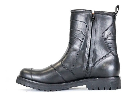 Imagen 2 de 8 de Botas Moto Fourstroke Ranger Boots Con Protecciones Cuero