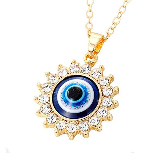 Collar De Protección Contra El Mal De Ojo Para Mujer, Niña,