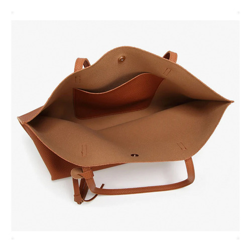 Bolso Cartera De Lujo De Mano Y Hombro Color Marrón Diseño Elegante Y Versátil Material De Piel Sintética De Alta Calidad Amplia Capacidad Con Múltiples Compartimentos Otec
