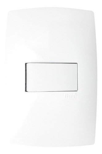 Interruptor Simples 10a 4x2 Home Branco Com Placa Blux